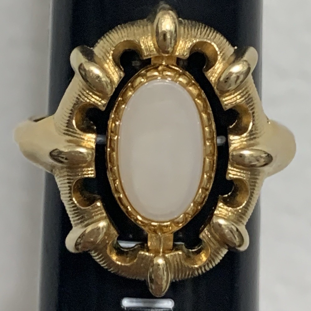 Vintage 1975 Avon Lights and Shadows Reversible Flip Ring Size 6